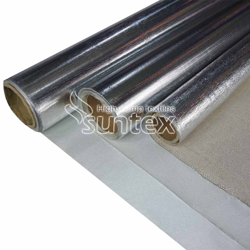 Aluminzed Thermal Fiberglass Fabric
