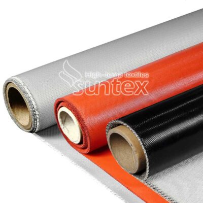 High Temperature Silicone coated fiberglass fabric