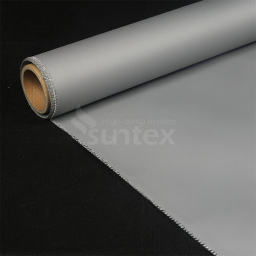 Thermal Insulation Fabric Polyurethan Coated Fiberglass Fabric A2 Level