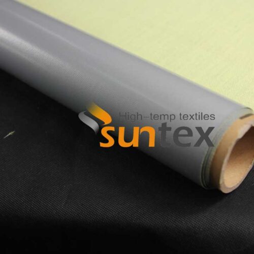 Grey Silicone Coated Aramid Fabric for Robot Cover