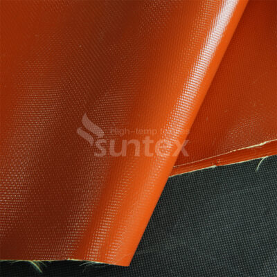 Red Silicone Coated Aramid Fabric for Expansion Joint