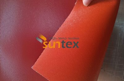 1.2mm 1380gsm Silicone Coated Fiberglass Fabric for Expansion Fabric Joint