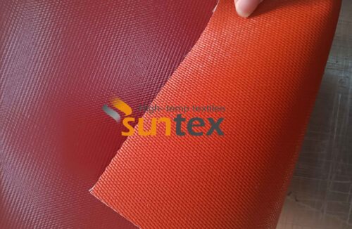 1.2mm 1380gsm Silicone Coated Fiberglass Fabric for Expansion Fabric Joint