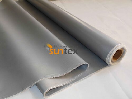 490gsm 0.4mm Silicone Coated Fiberglass Fabric for Thermal Insulation & Welding Blanket