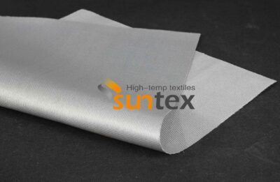 Abrasion and Corrosion Resistant 510gsm Silicone One Side Coated Fiberglass Fabric for Thermal Insulation