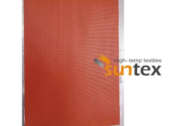 Abrasion and Corrosion Resistant 510gsm Silicone One Side Coated Fiberglass Fabric for Thermal Insulation