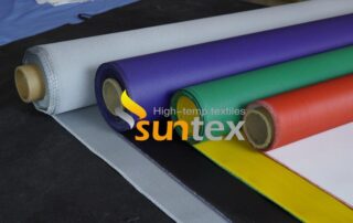 PU Coated Fiberglass Fabric for Air Duct
