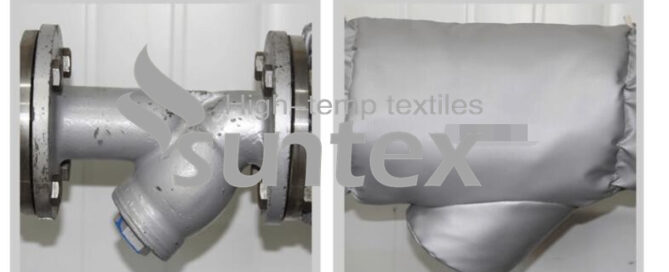 thermal insulation of silicone coated fiberglass fabric