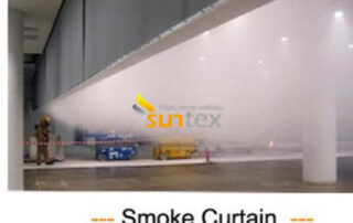 Smoke Curtain Fiberglass Fabric