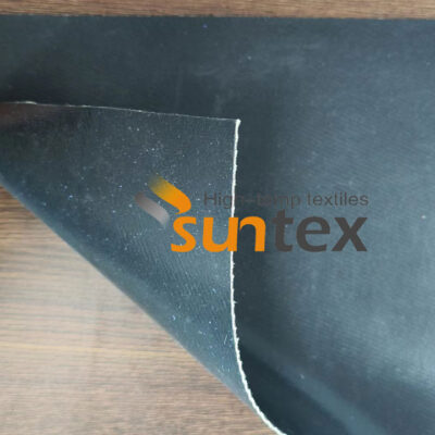 Black Silicone Coated Aramid Fabric for Expansion Joint