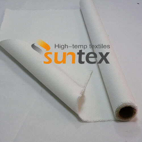 White 0.2mm Acrylic Coated Fiberglass Fabric for Wall Fireproof